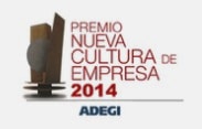 Premio nueva cultura de empresa 2014 - ADEGI